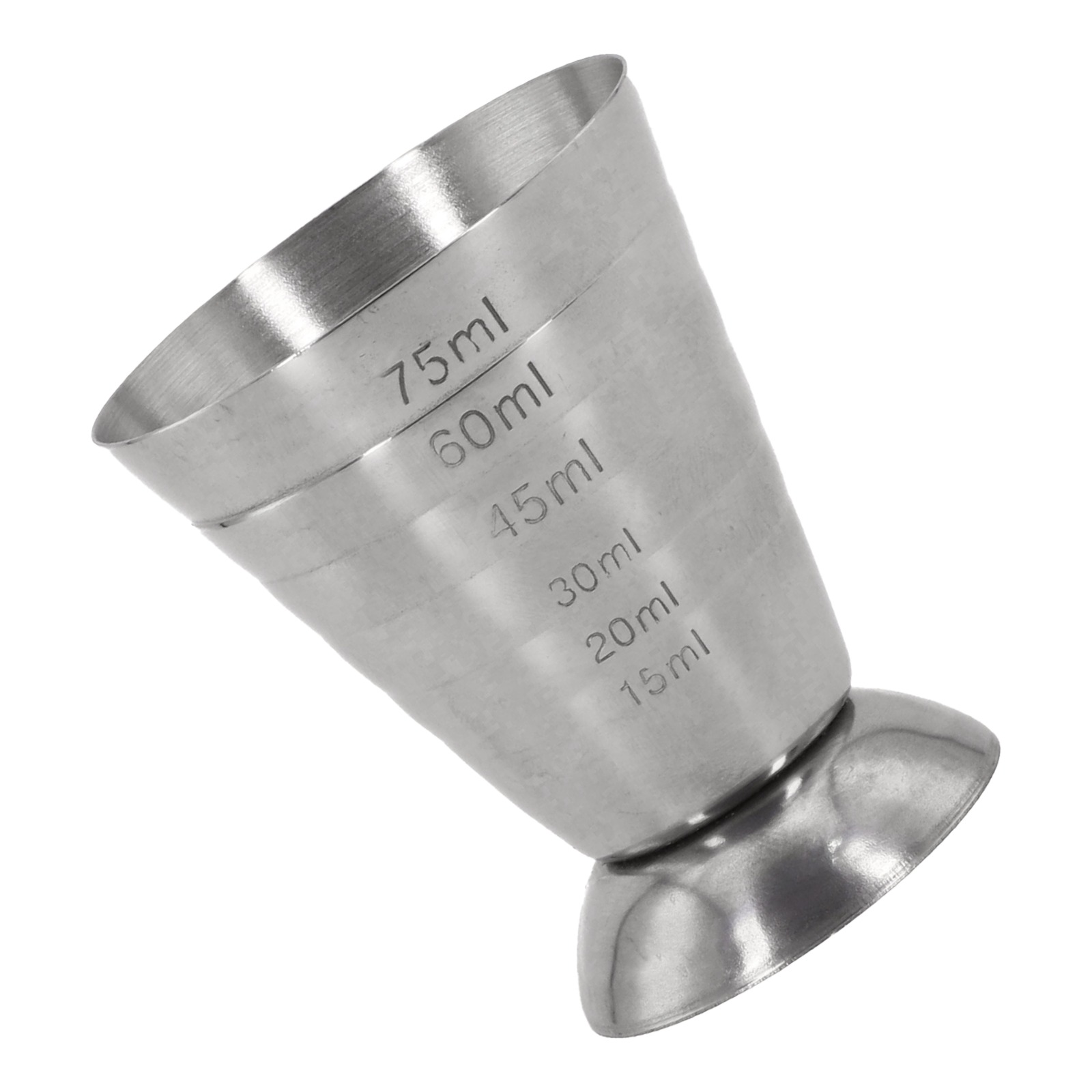 Spirit Measure Jigger - 75ml Stainless Steel Drink Measuring Cup
