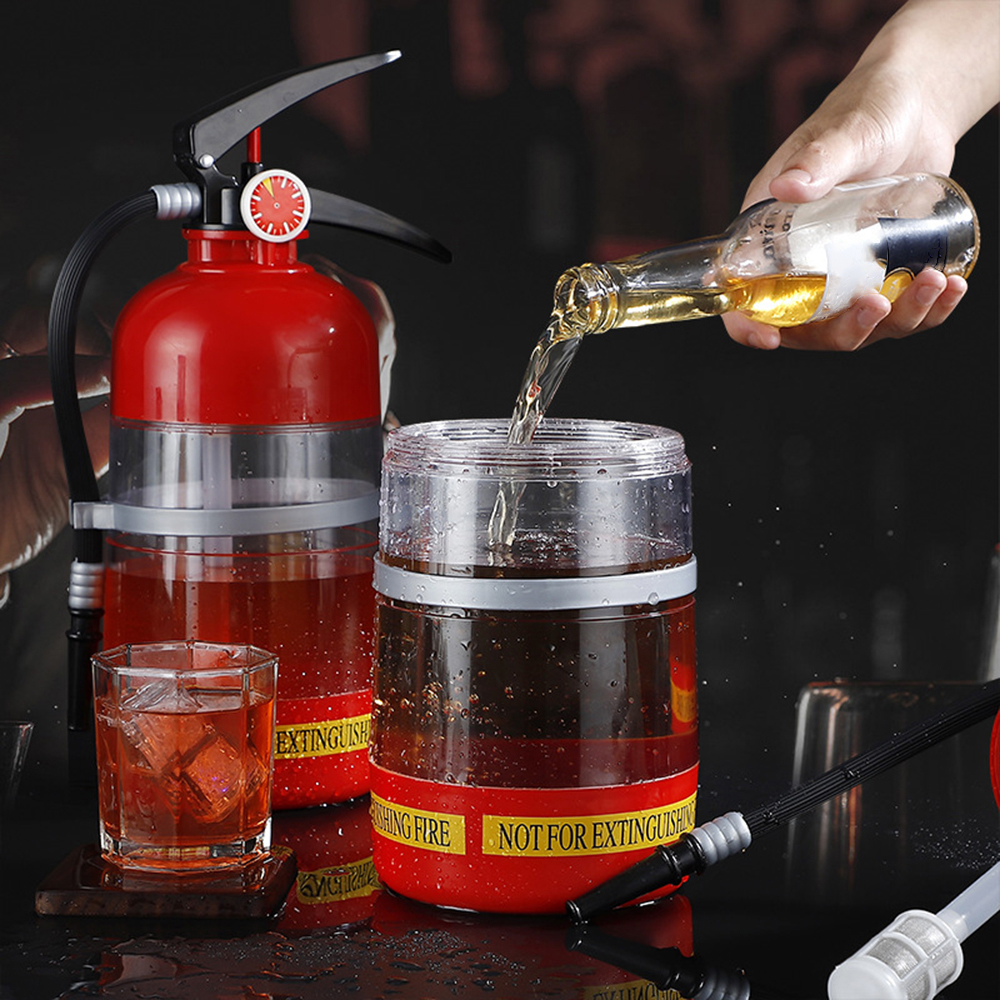 Wine Beer And Spirit - 1.5L Beverage Dispenser Fire Extinguisher Pourer