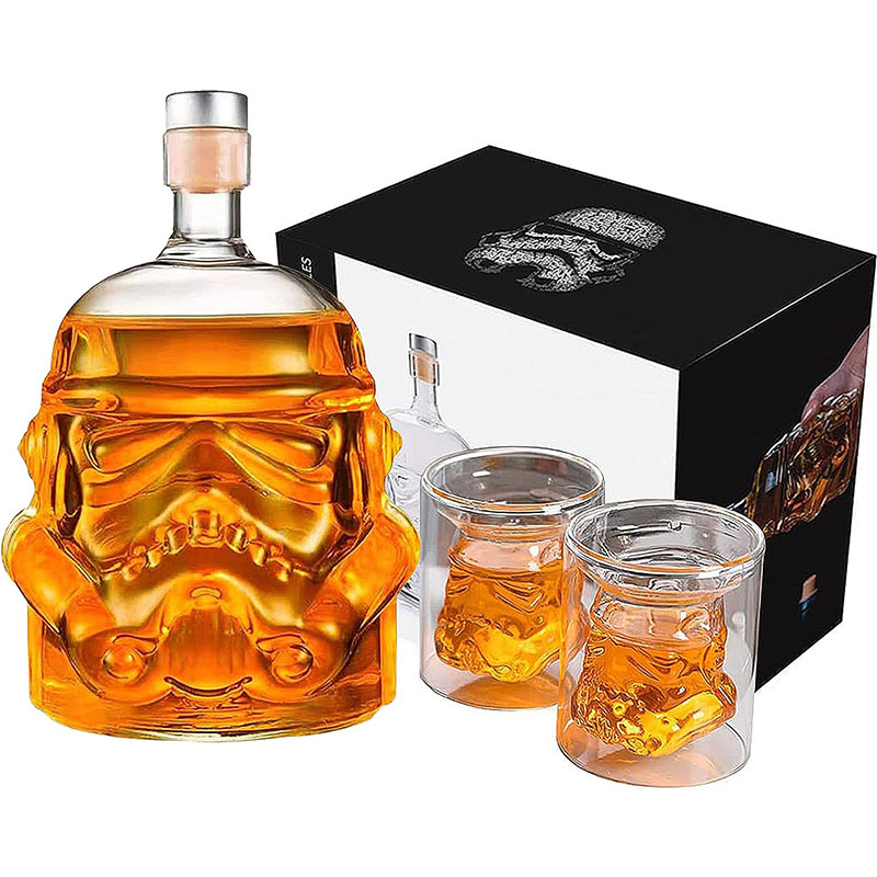 Wine Beer And Spirits - 650ml Creative Storm Trooper Decanter White