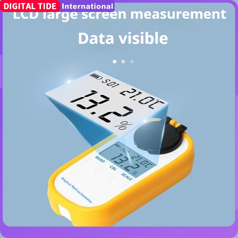 Wine Beer And Spirit - Digital Alcohol Refractometer 0-80% High Accuracy