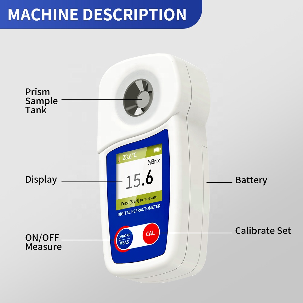 Digital Refractometer Sacchari - Wine Beer Usa recension och pris