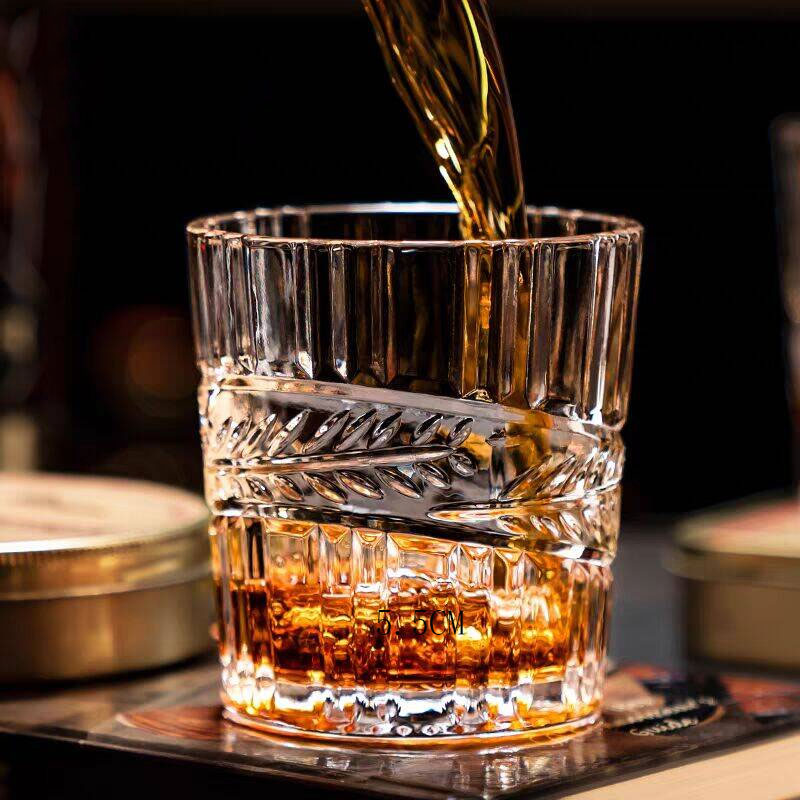 Embossed Whiskey Glass High-Qu - Wine Beer And Spirits recension och pris