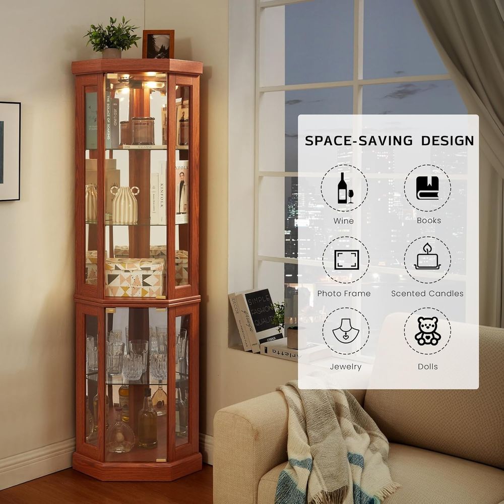 70 Tall Illuminated Glass Disp - Wine & Beer Tours Of Nova Scotia recension och pris