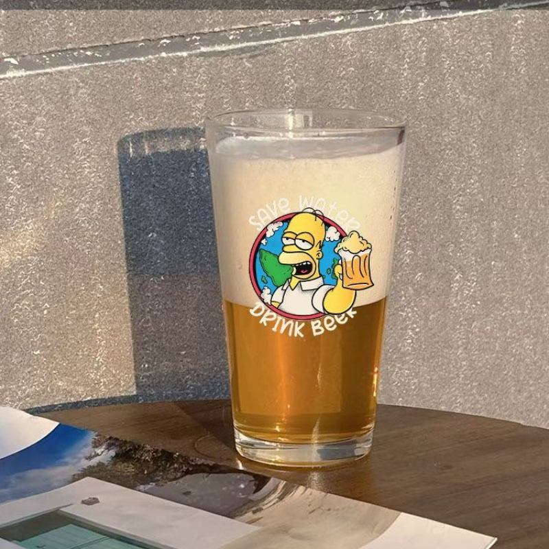 New The Simpsons Creative Pers - Wine Beer Glass Set recension och pris