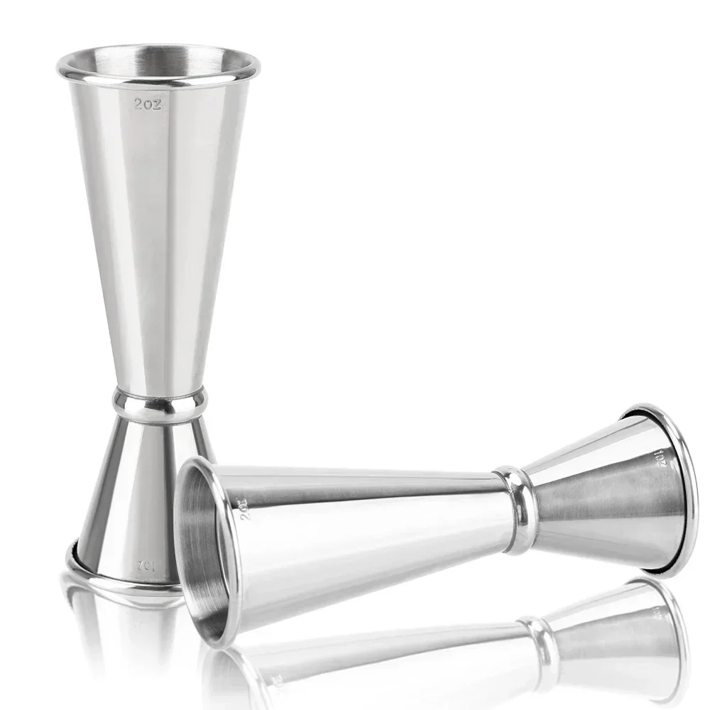 2PCS 30/60ml Cocktail Wine Sha - Spirit Measure Jigger recension och pris