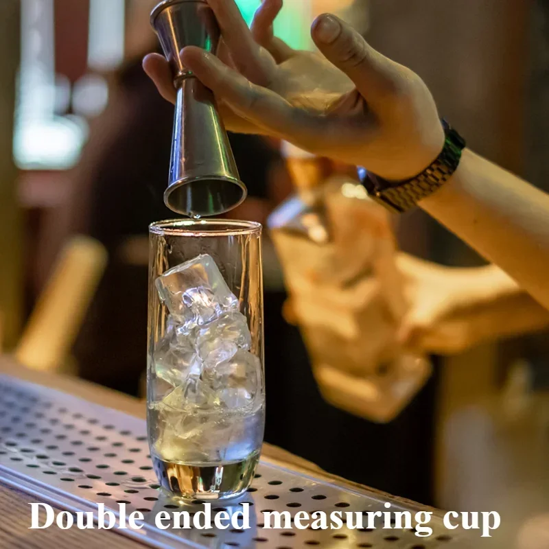 2PCS 30/60ml Cocktail Wine Sha - Spirit Measure Jigger recension och pris