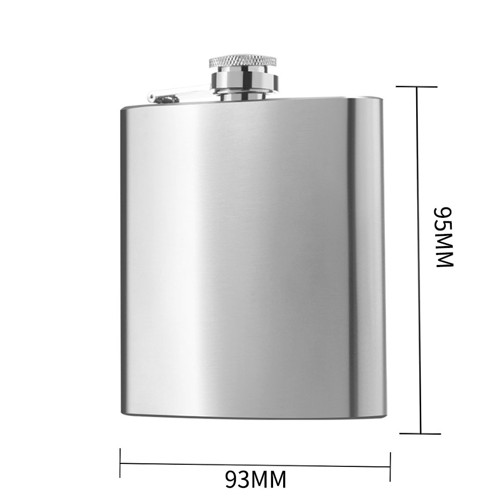 6/7/8oz black/silver Portable  - Wine Beer And Spirits recension och pris