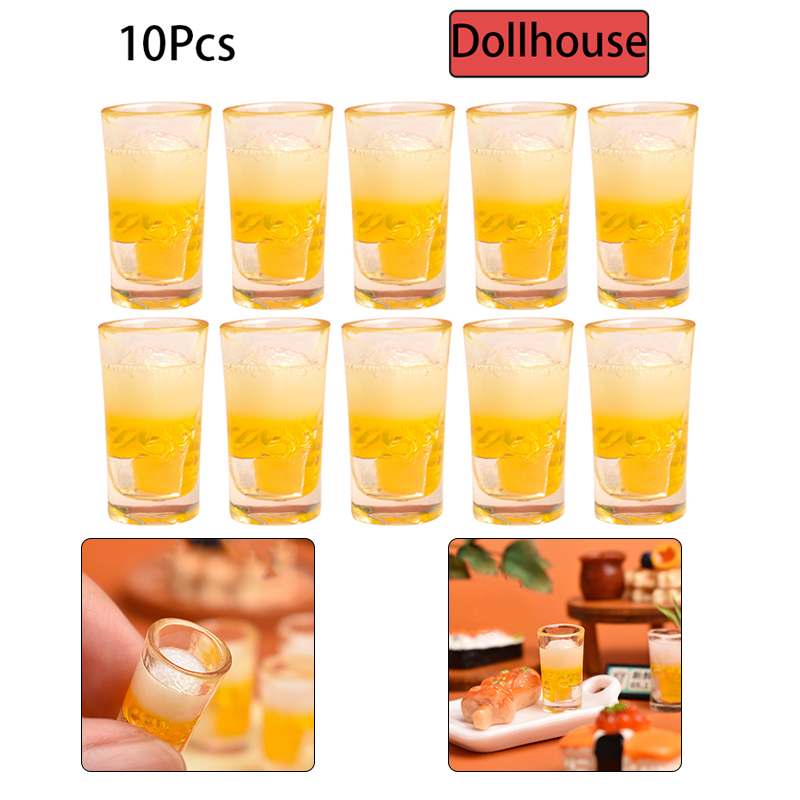 10pcs Miniature Toy Kitchen Be - Wine Beer Usa recension och pris