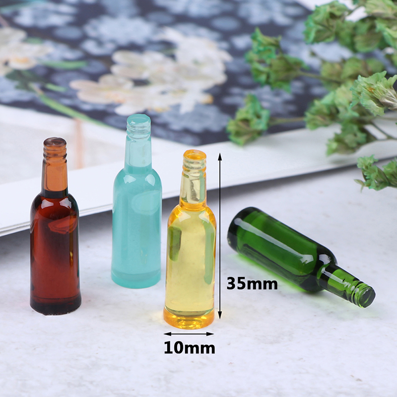 6pcs 1:12 Dollhouse Miniature  - Wine Beer Usa recension och pris