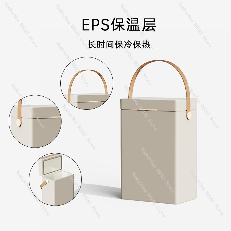 Portable long cylindrical liqu - Wine Beer And Spirits recension och pris