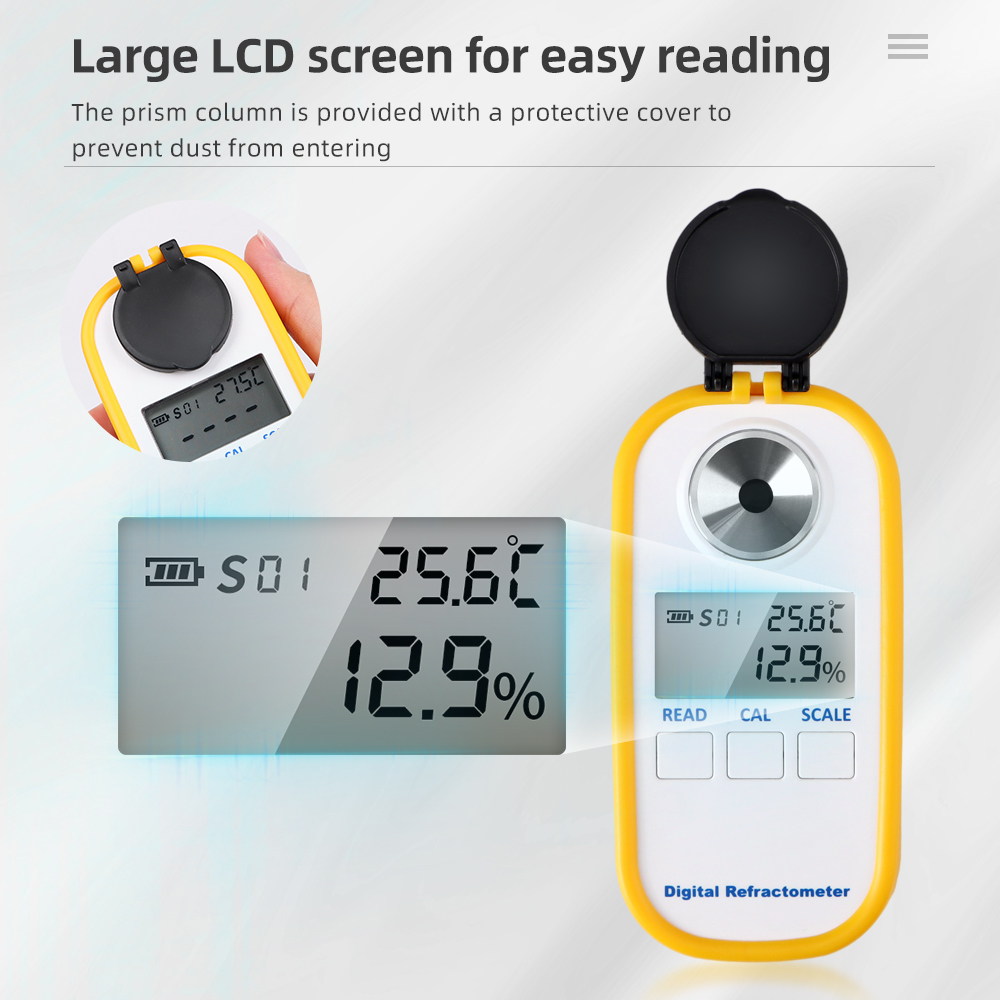 Digital Alcohol Refractometer  - Wine Beer And Spirits recension och pris