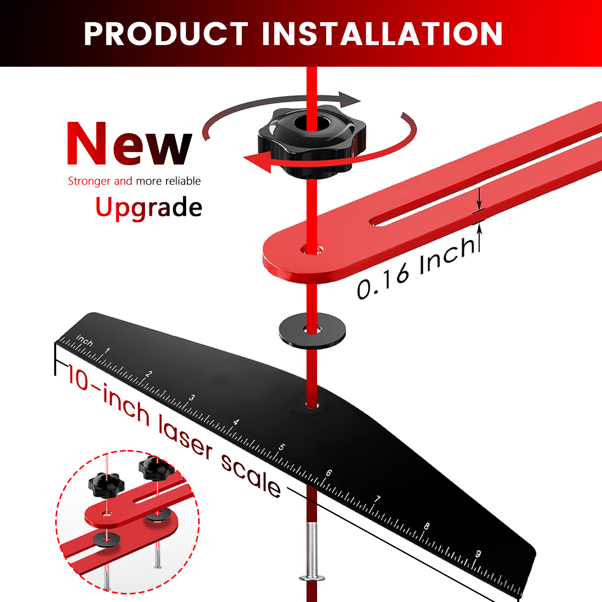 Stair Tread Template Tool - St - Spirit Measure Jigger recension och pris