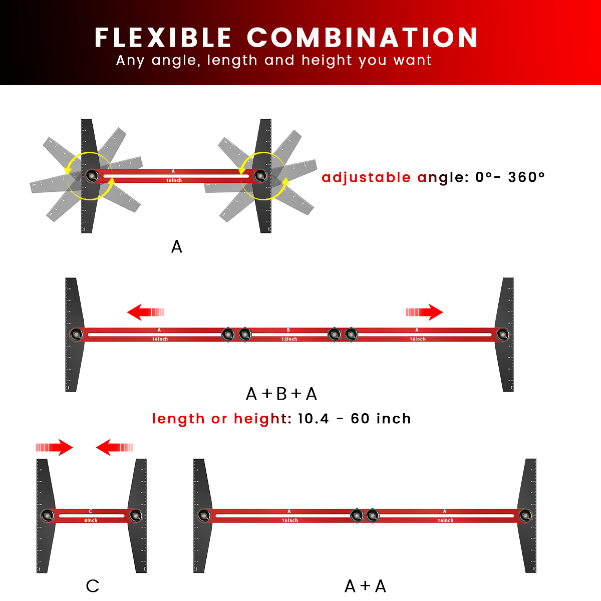 Stair Tread Template Tool - St - Spirit Measure Jigger recension och pris