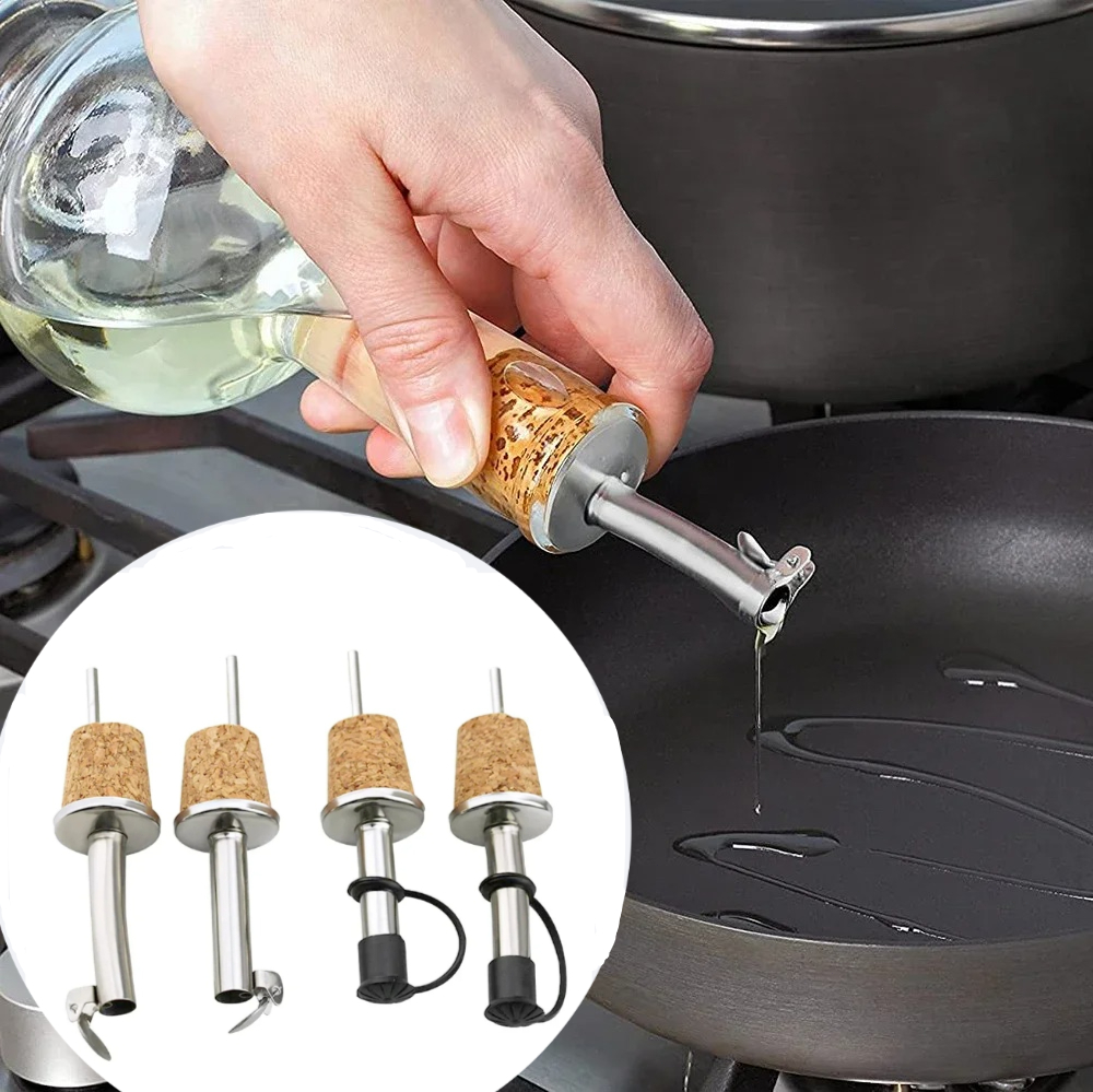 1PC Red Wine Cork Pourer Stain - Wine Beer And Spirit recension och pris