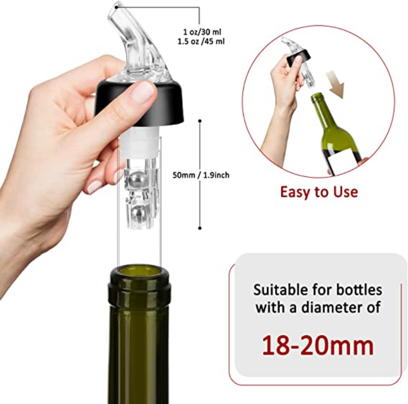 30 ml Automatic Measured Bottl - Spirit Measure Jigger recension och pris