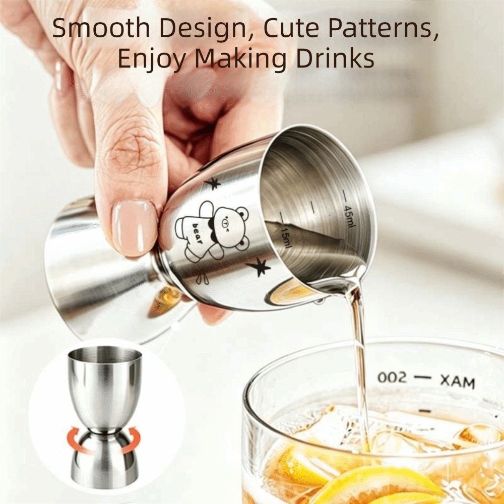 30/60ML Stainless Steel Jigger - Spirit Measure Jigger recension och pris
