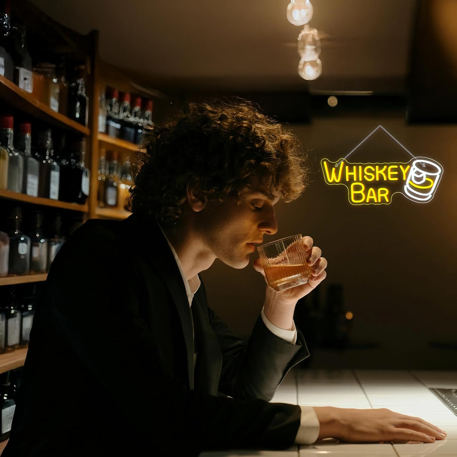 Bar Neon Sign Bussiness Art Wa - Wine Beer Usa recension och pris