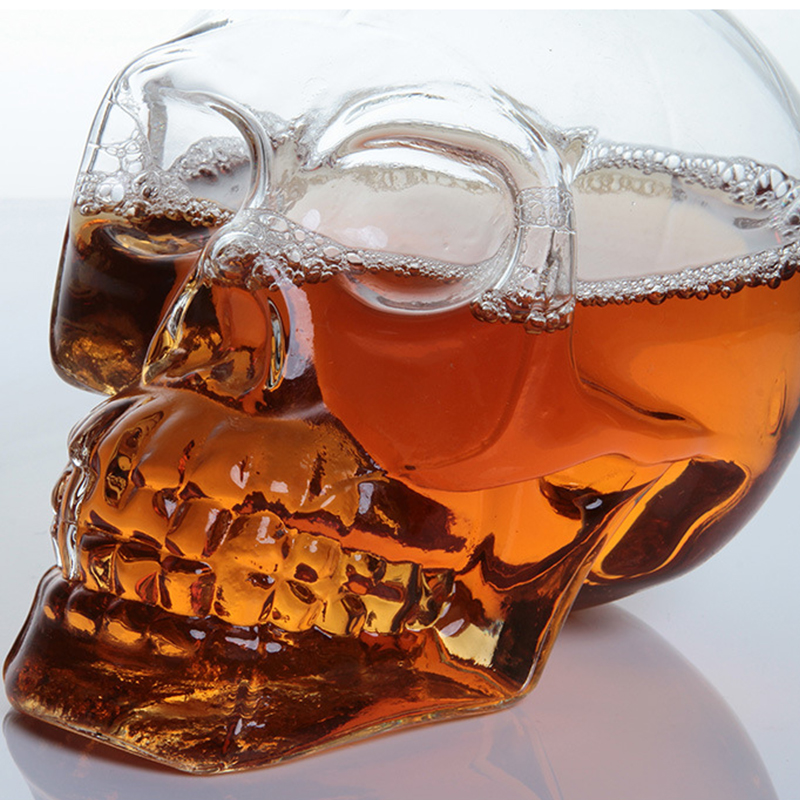 Creative Skull Head Decanter C - Wine Beer Glass Set recension och pris