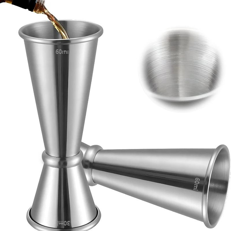 Stainless Steel 30/60ml Cockta - Spirit Measure Jigger recension och pris
