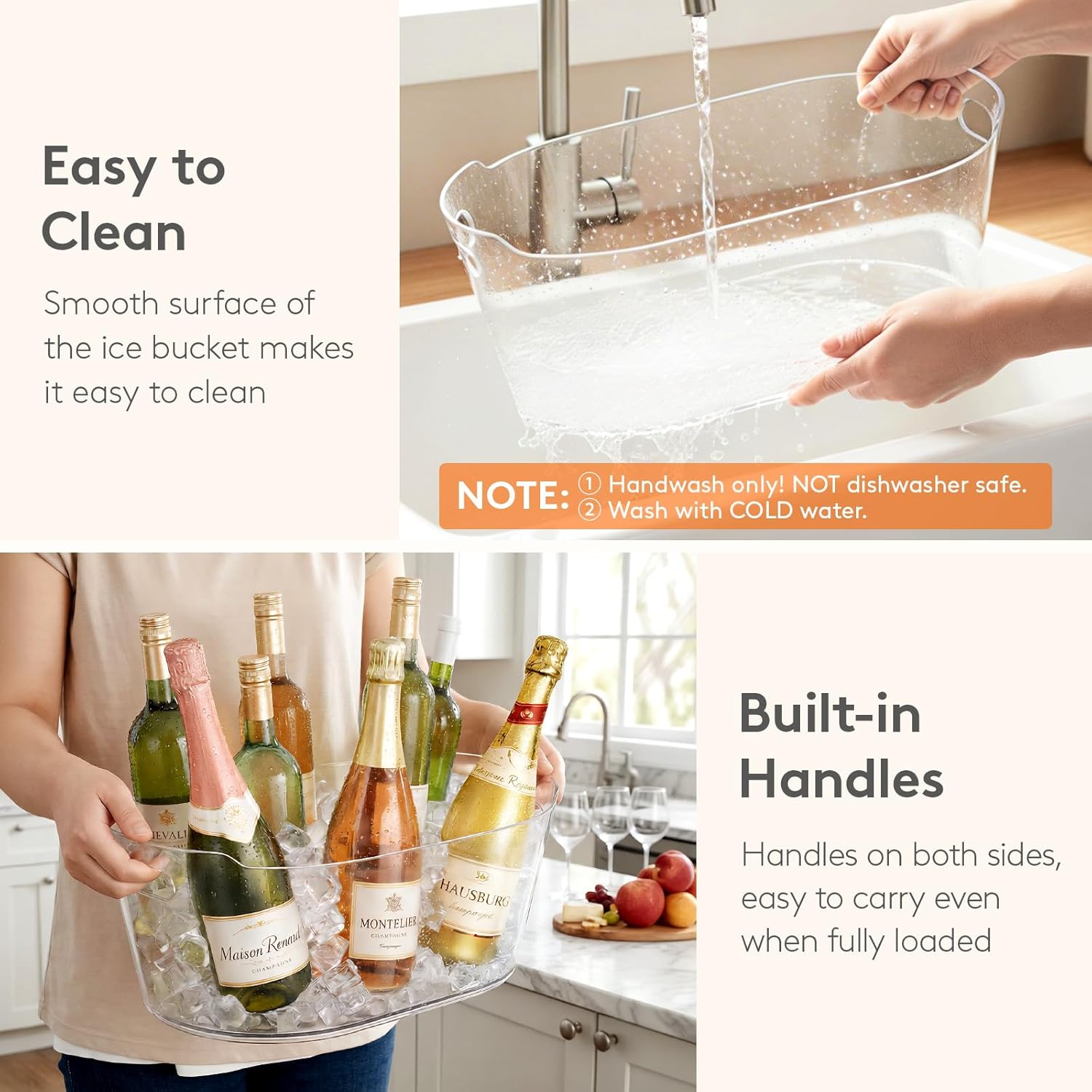 Lifewit 2 Pack 11.5L Clear Pla - Wine Beer Usa recension och pris