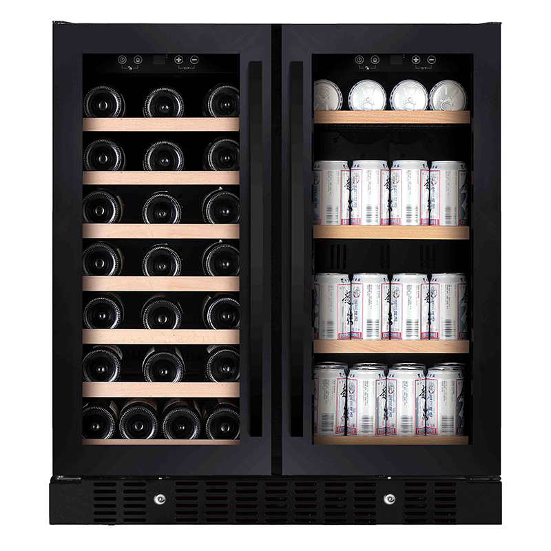 176L Glass Door Drink Fridge U - Wine Beer Cooler Direct recension och pris