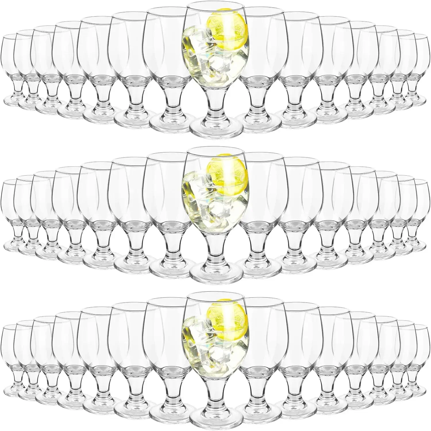 Set of 48 Clear Glasses 13.5 o - Wine Beer Glass Set recension och pris