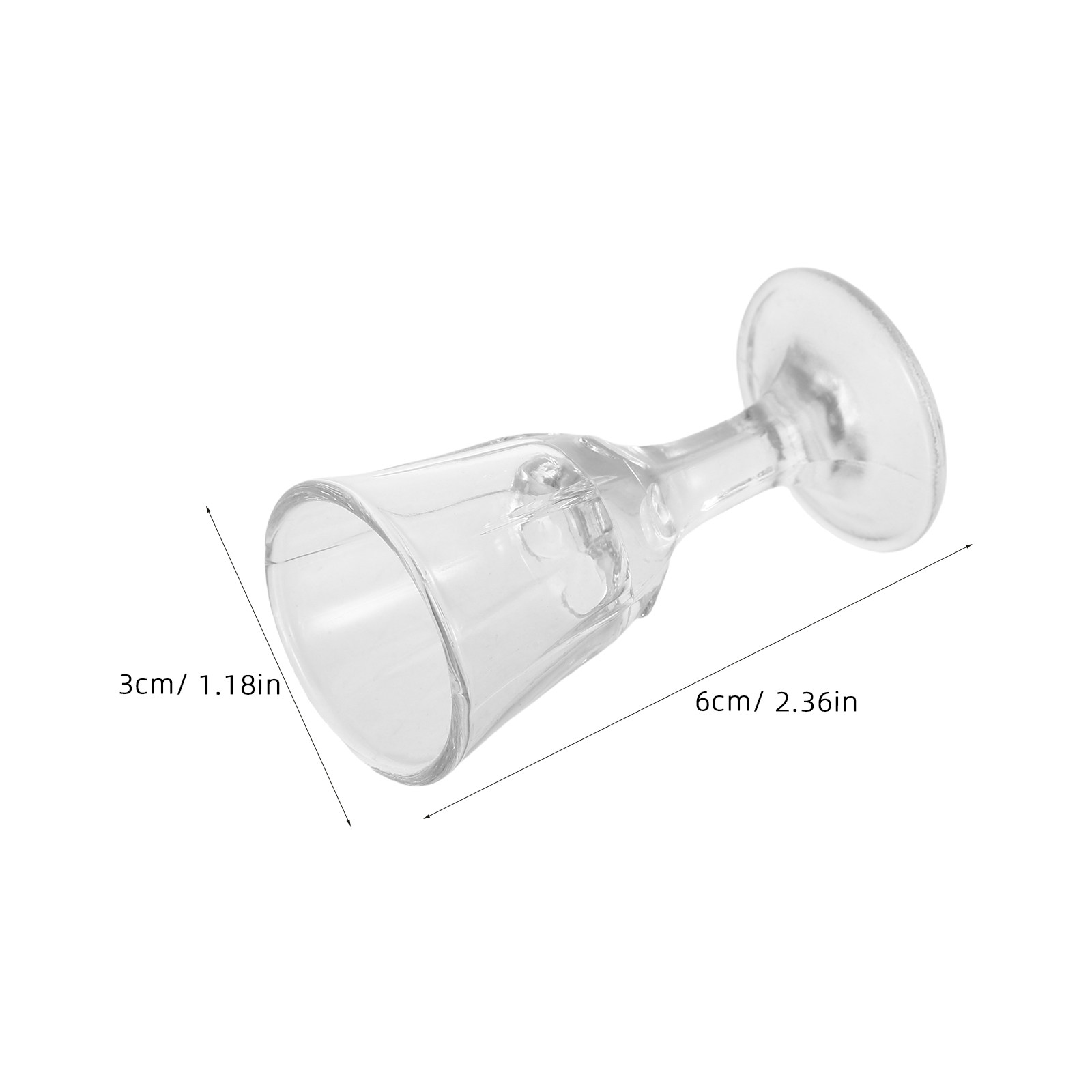 10Pcs Glass Liquor Cup 10Ml Sm - Wine Beer And Spirit recension och pris