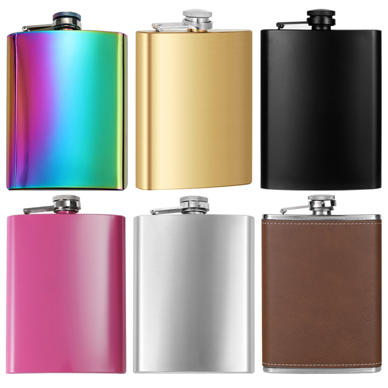 8oz 227ml Metal Stainless Stee - Wine Beer And Spirits recension och pris