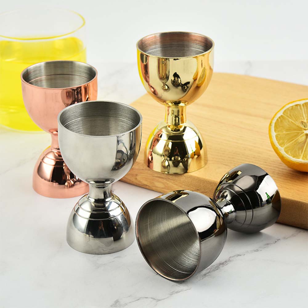 Stainless Steel Cocktail Shake - Spirit Measure Jigger recension och pris