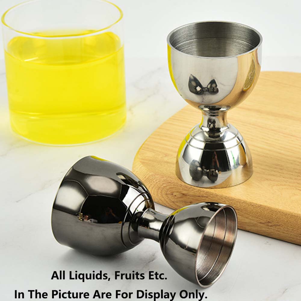 Stainless Steel Cocktail Shake - Spirit Measure Jigger recension och pris