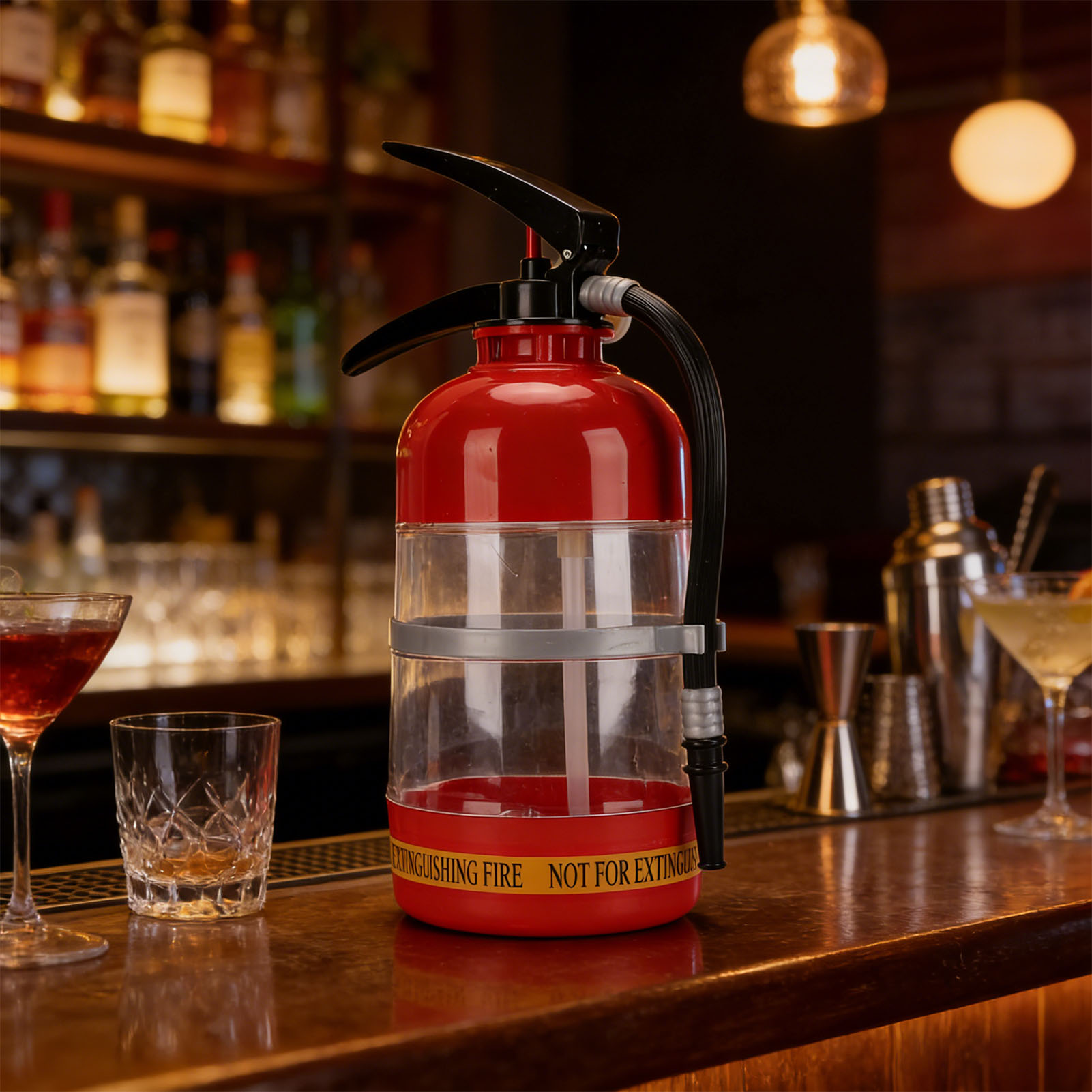 2L Wine Drink Dispenser Fire E - Wine Beer And Spirit recension och pris