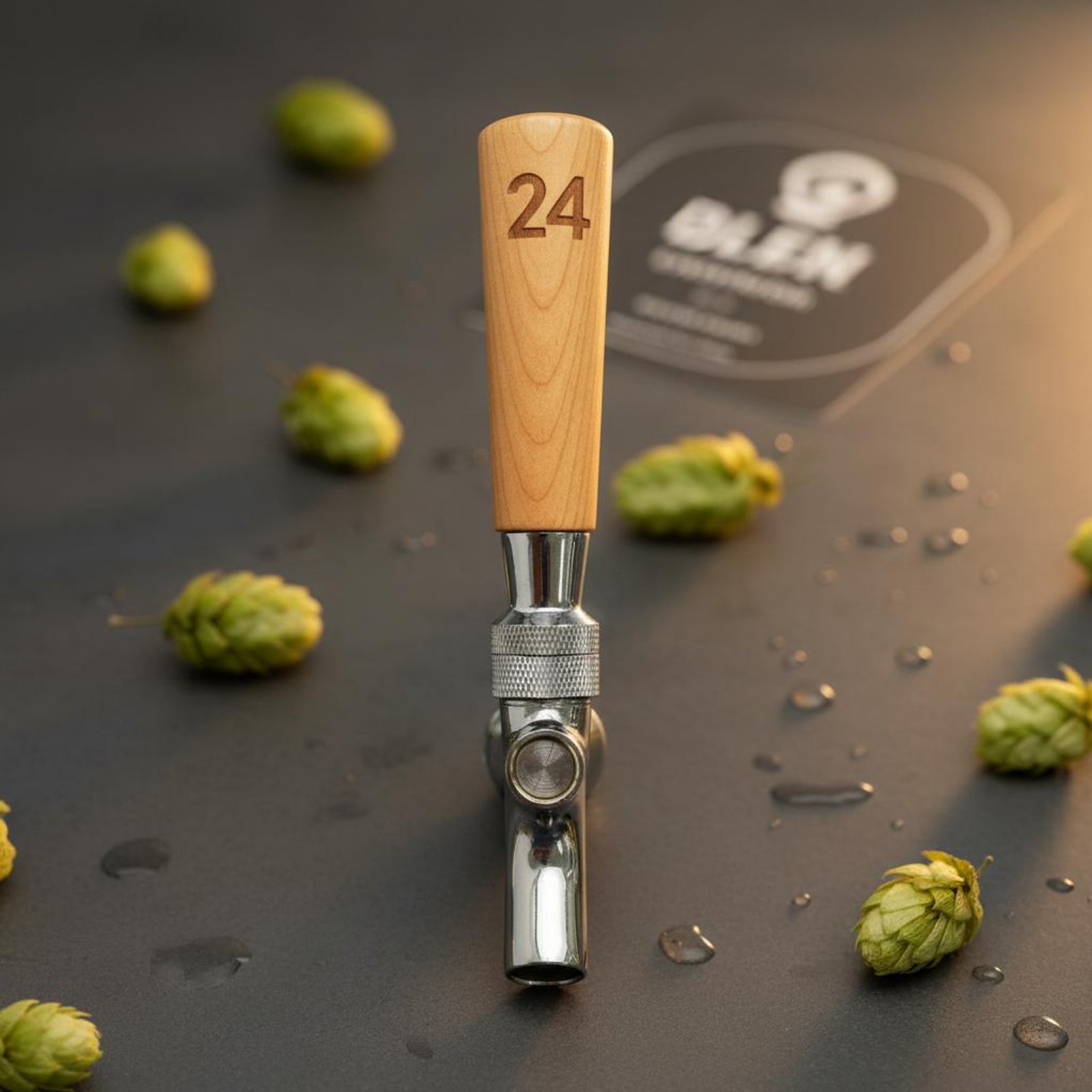 Short Wooden Beer Handle Solid - Wine Beer Usa recension och pris