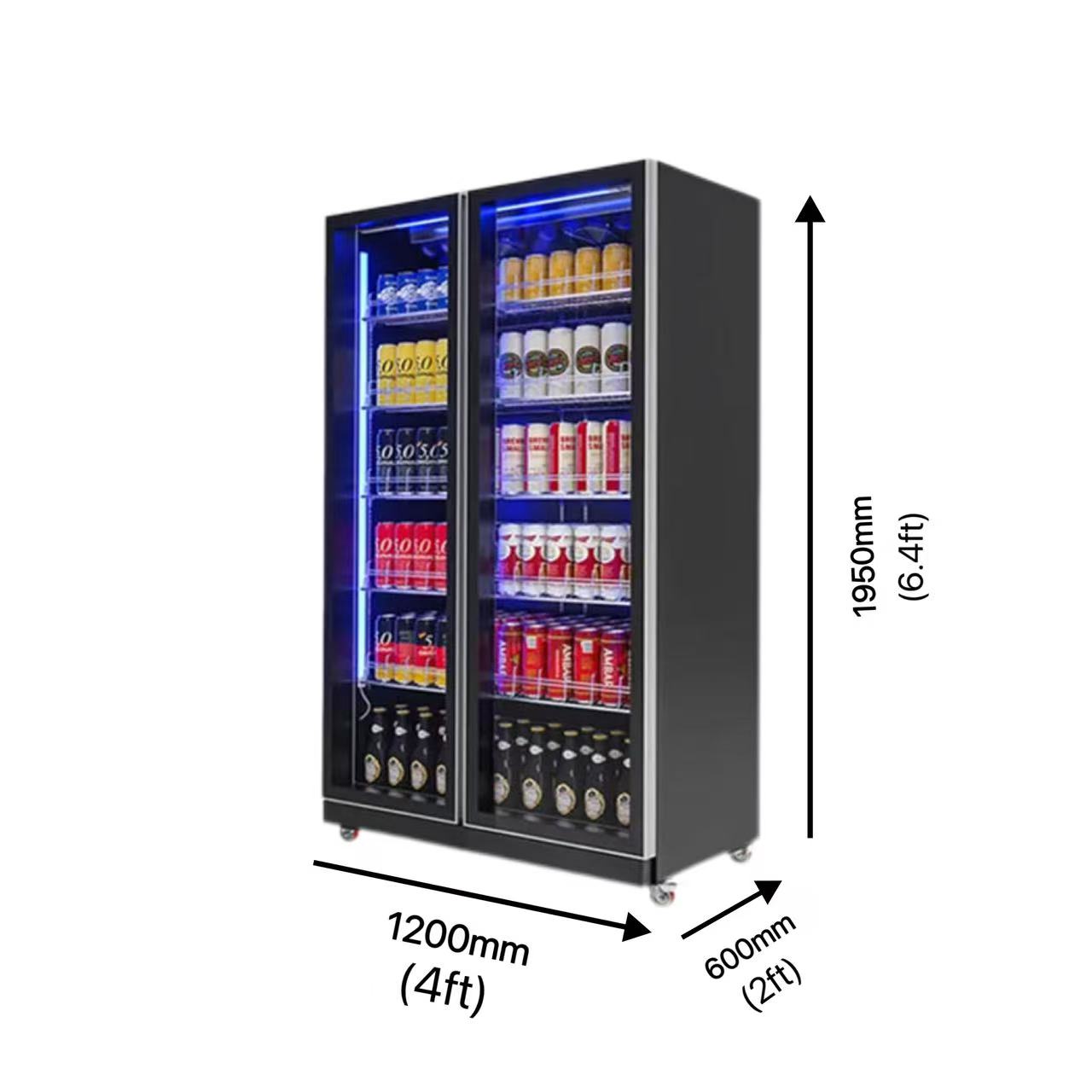 Double-door Air-cooled Refrige - Beer & Wine Jockey Plaza Shopping recension och pris