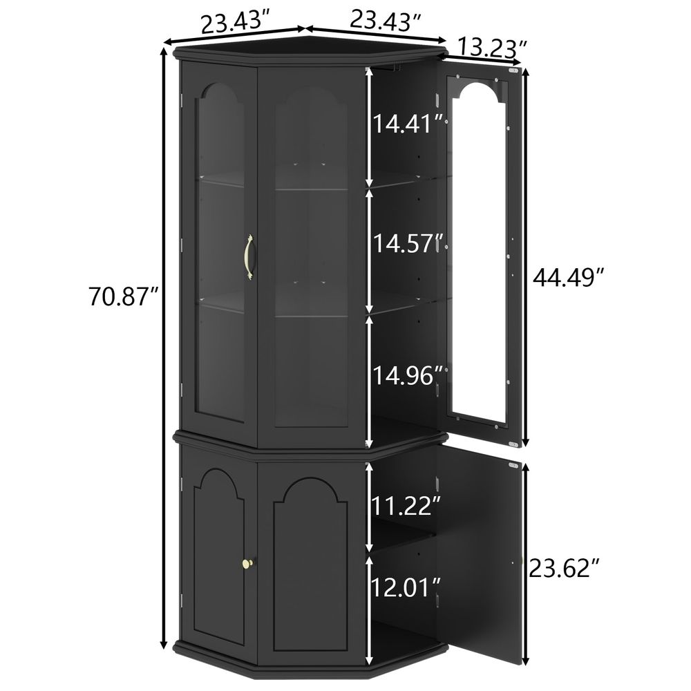 Corner Bar Cabinet w LED Light - Wine & Beer Tours Of Nova Scotia recension och pris